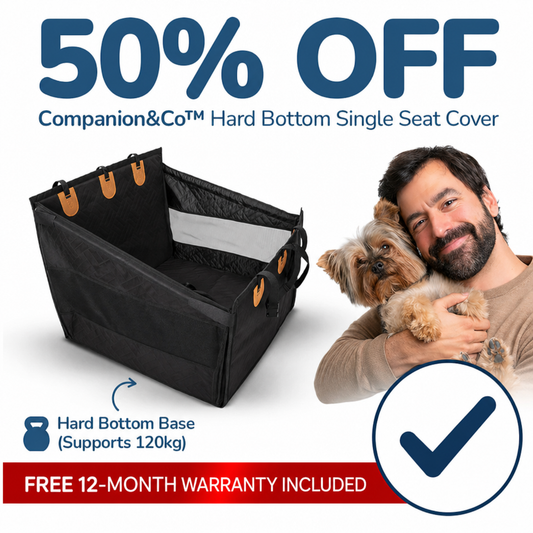 Companion&Co™ Hard Bottom Single Seat Cover