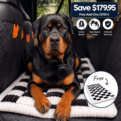 Companion&Co™ Hard Bottom Seat Cover + FREE Travel Bed