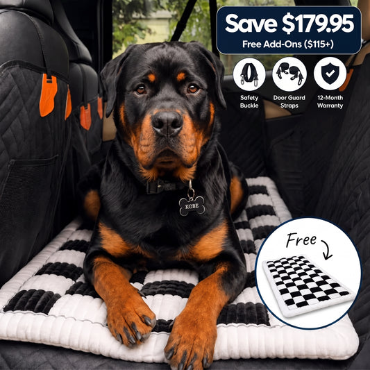 Companion&Co™ Hard Bottom Seat Cover + FREE Travel Bed