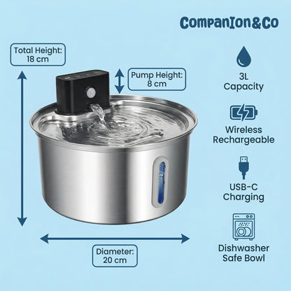 Companion&Co™ Pet Water Fountain